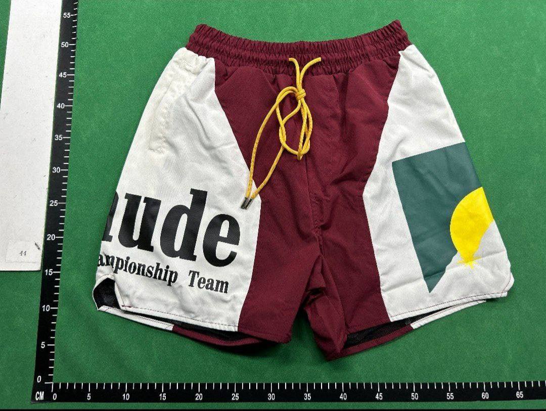 RHUDE PIQUE SHORT men Sport & Team Shorts -5