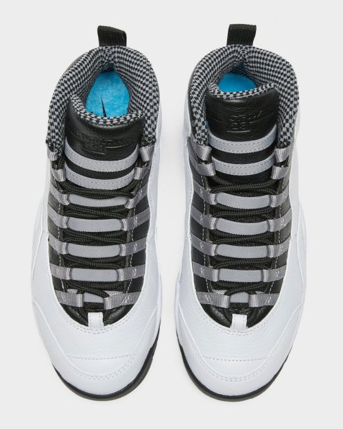 Official Retailer Images Of The Air Jordan 10 “Steel”(pic2)