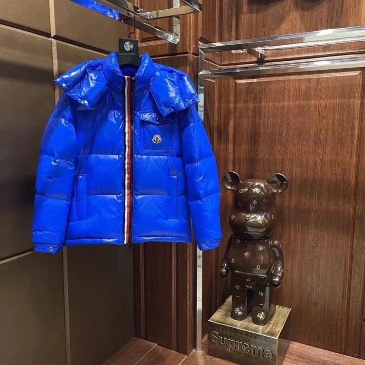 Moncler Blue Puffer Jacket
