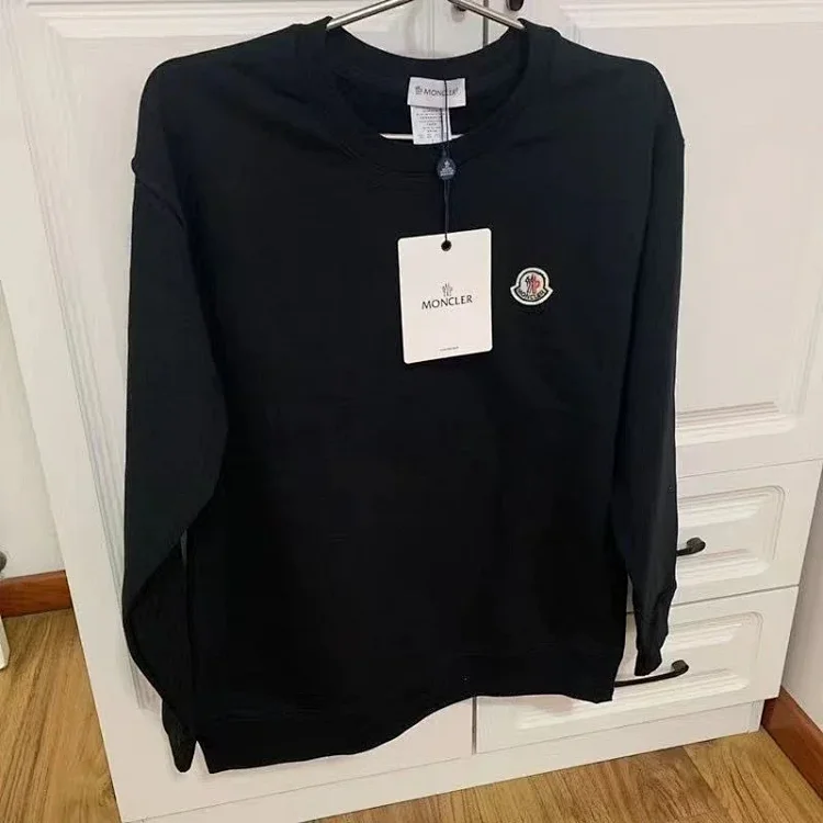 Moncler Black Long Sleeve Swea
