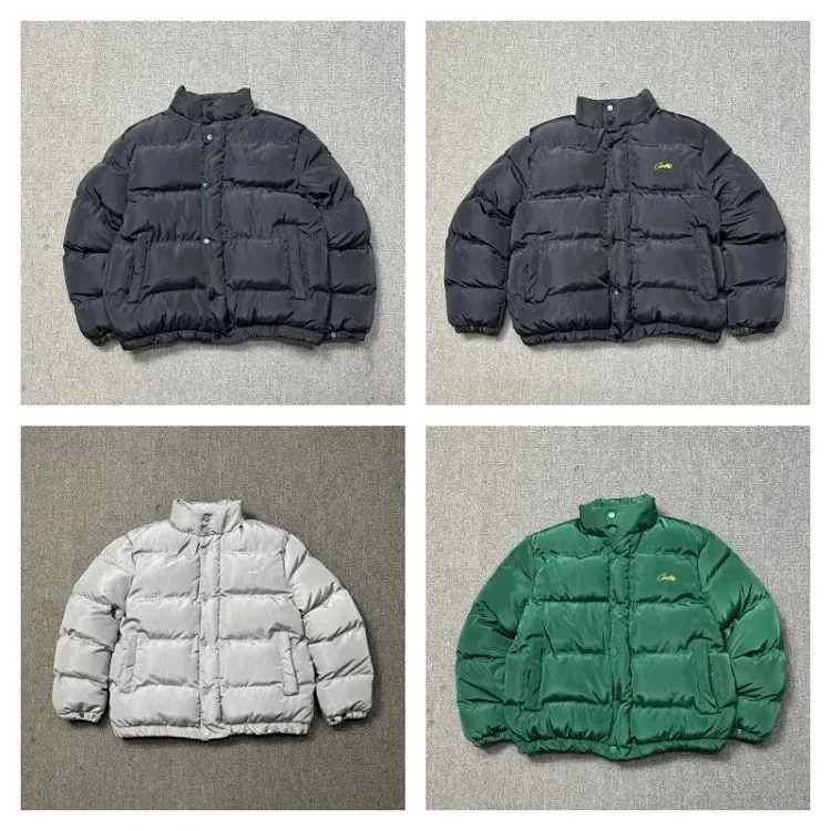 Lacoste Black and Green Puffer