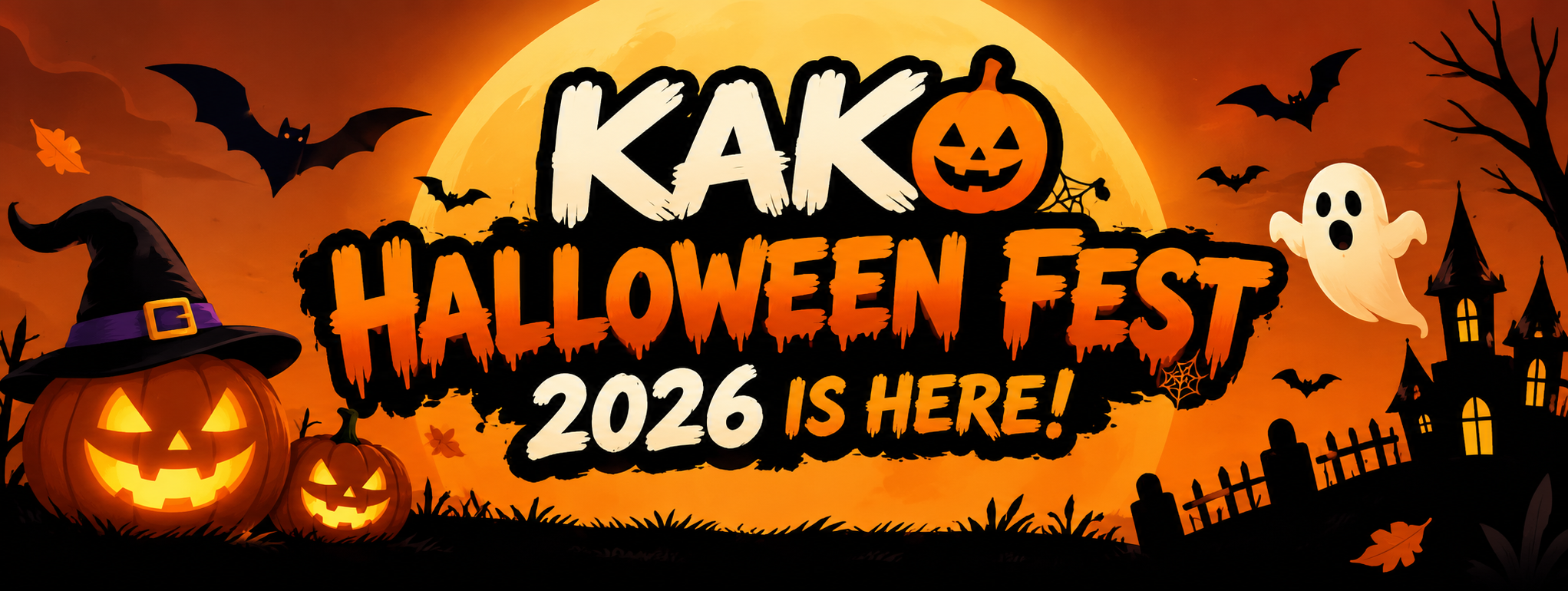 🎃  HALLOWEEN FEST 2026 IS HERE! 👻🕸️